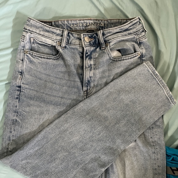 American eagle blue jeans size 4 short - Picture 3 of 3